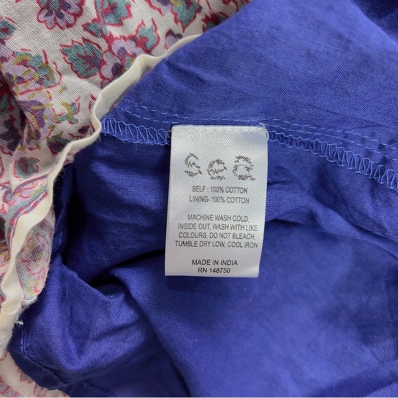 NWT Sea Rosita Border Long Sleeve Romper Size 6 - Picture 8 of 8